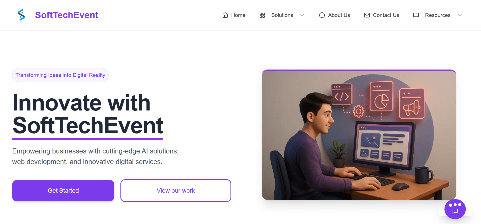 SoftTechEvent project preview